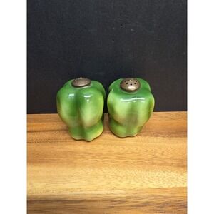 Vintage  Ceramic Pepper Salt & Pepper Shakers  Ensco Japan